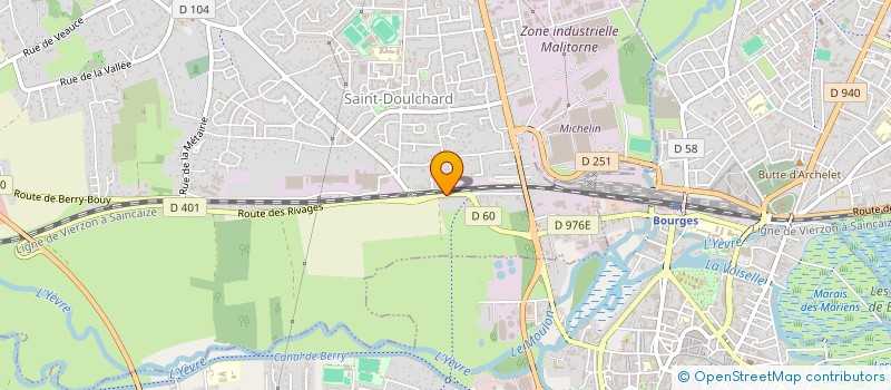 localisation de l'entreprise E.M.A.C  SAINT-DOULCHARD