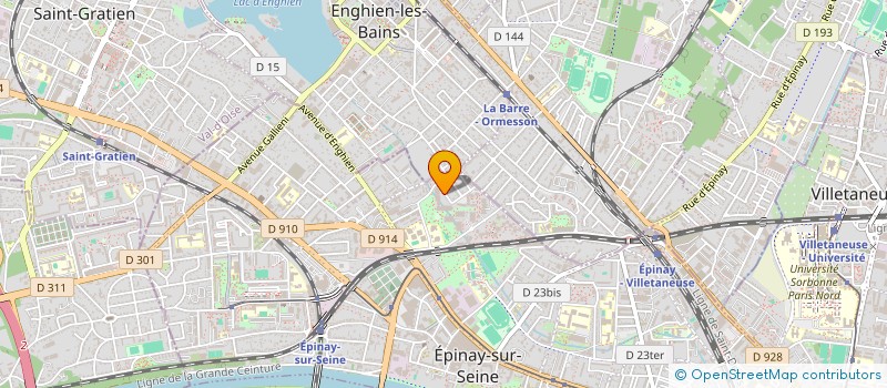localisation de l'entreprise E.M.A CONSULTING à EPINAY-SUR-SEINE