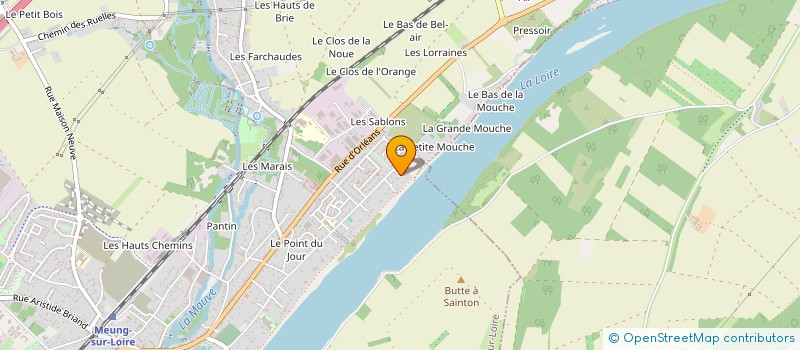 localisation de l'entreprise E.M.A.R. à MEUNG-SUR-LOIRE
