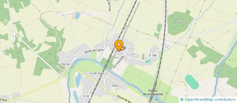 localisation de l'entreprise E.M.B.B à LUXE
