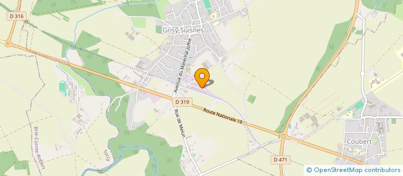 localisation de l'entreprise E.M.B.I.  LIMEIL-BREVANNES