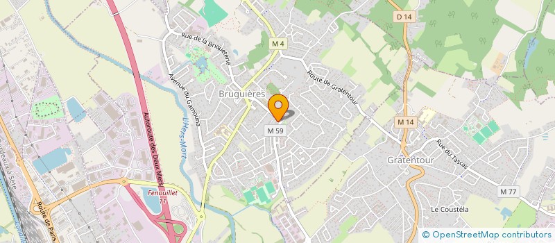 localisation de l'entreprise E-M-C à BRUGUIERES