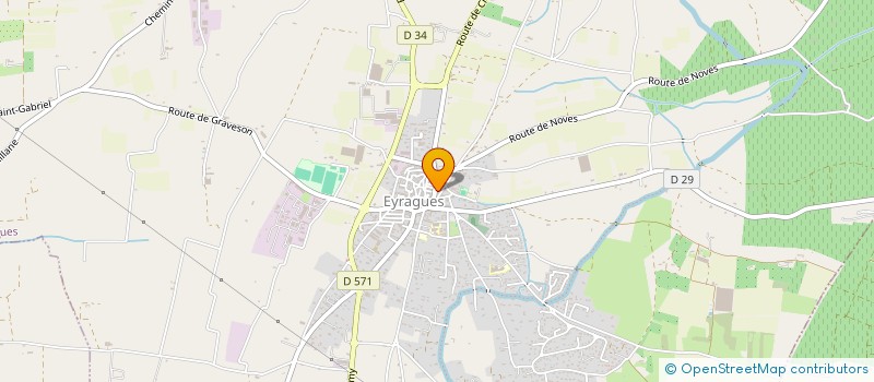 localisation de l'entreprise E.M.C.E.R  EYRAGUES