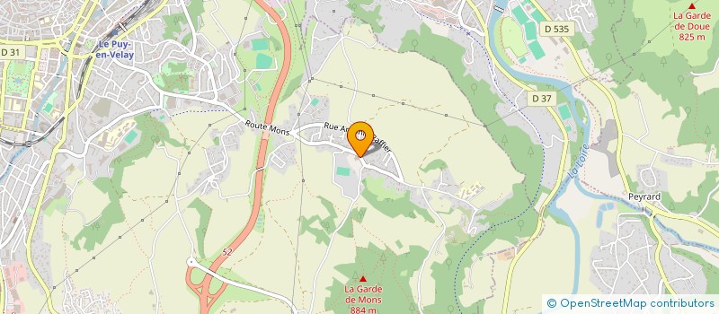 localisation de l'entreprise E.M.C. EVENEMENTIELS  LE PUY-EN-VELAY