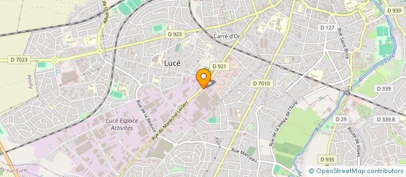 localisation de l'entreprise E M C S à LUCE