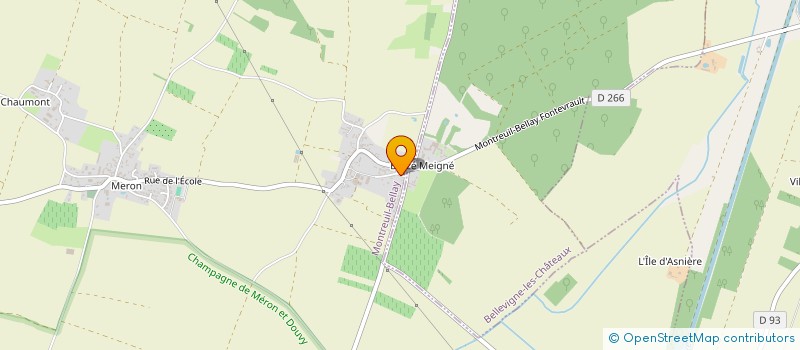 localisation de l'entreprise E.M.C.S  MONTREUIL-BELLAY