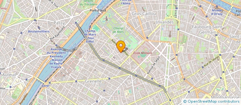 localisation de l'entreprise E&M CREATIONS  PARIS