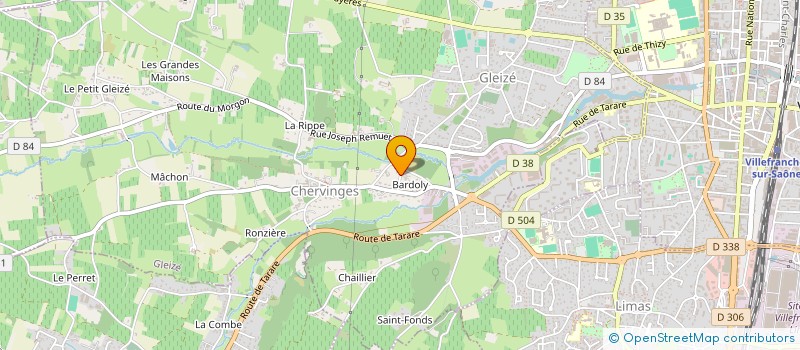 localisation de l'entreprise E M D à GLEIZE