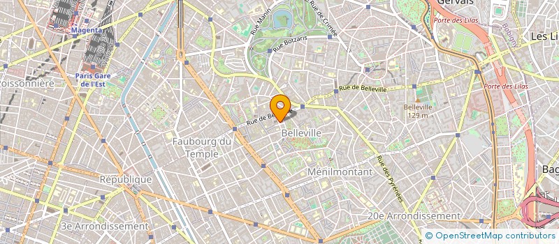 localisation de l'entreprise E M D  PARIS