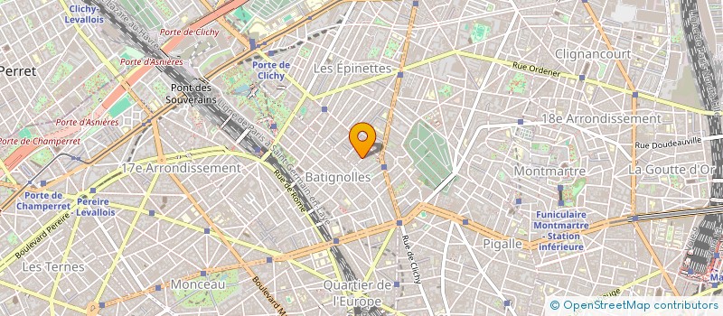 localisation de l'entreprise E & M DEVELOPMENT  PARIS