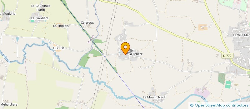 localisation de l'entreprise E.M.E.E.  CHATEAUBRIANT