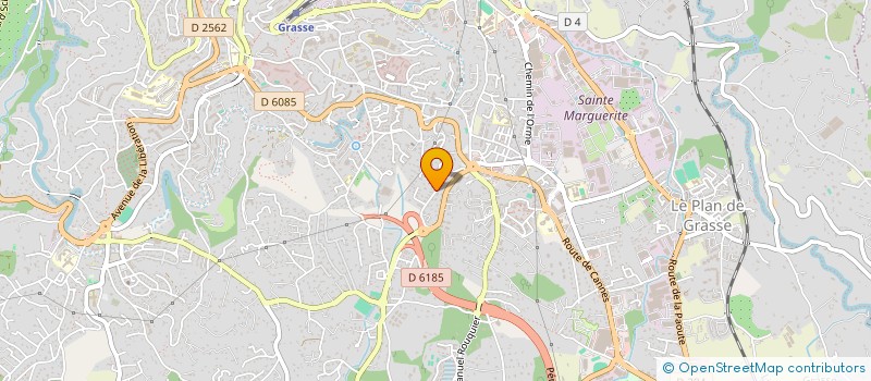 localisation de l'entreprise E.M.E.H  GRASSE