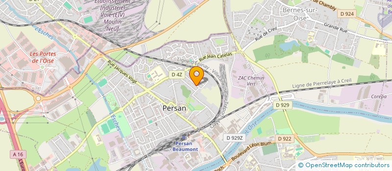 localisation de l'entreprise E&M ESTATE  PERSAN