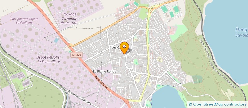 localisation de l'entreprise E M F O R I à FOS-SUR-MER