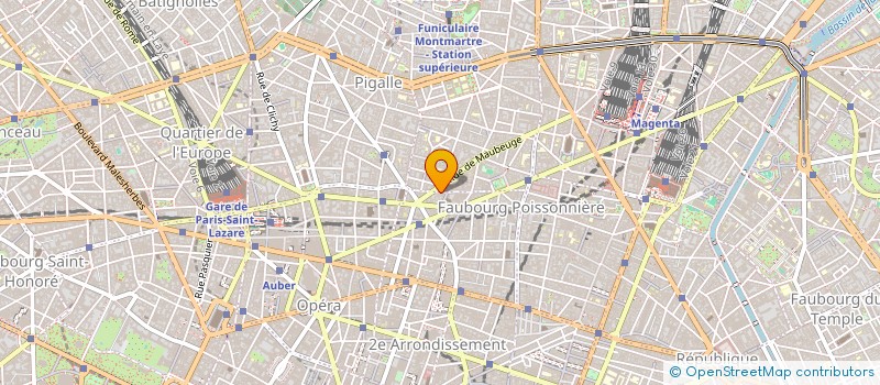 localisation de l'entreprise E.M.G.S.  PARIS