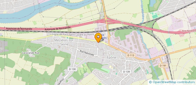 localisation de l'entreprise E M I  EPONE