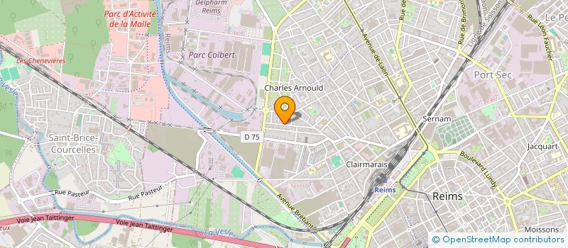 localisation de l'entreprise E.M.I. RENOV  REIMS