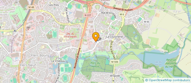 localisation de l'entreprise E.M.I SERVICES ET RENOVATION  VILLENEUVE-D'ASCQ