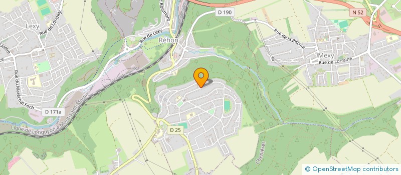 localisation de l'entreprise E.M. IMMO REALISATIONS  REHON