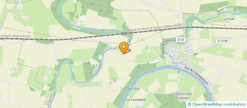 localisation de l'entreprise E&M IMMOBILIER  AVOISE