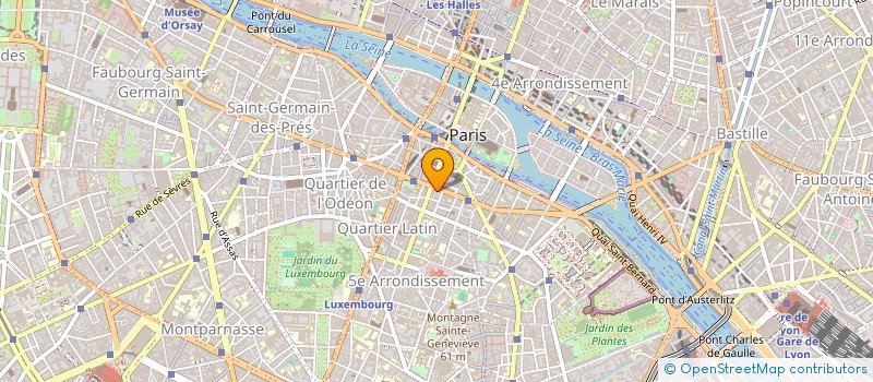 localisation de l'entreprise E.M.J à PARIS