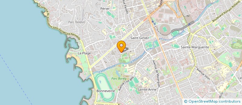 localisation de l'entreprise E.M.M.A. à MARSEILLE