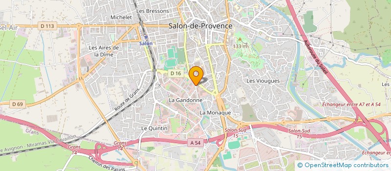 localisation de l'entreprise E.M.M.A.I à SALON-DE-PROVENCE