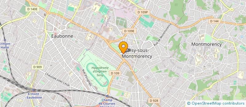 localisation de l'entreprise E & M MASSON à RUEIL-MALMAISON