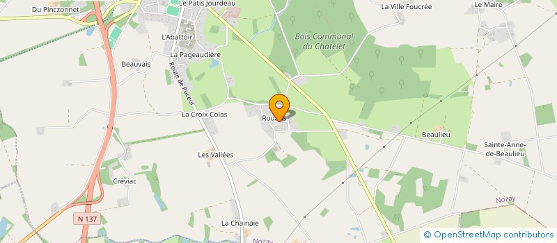 localisation de l'entreprise E.M.N à NOZAY
