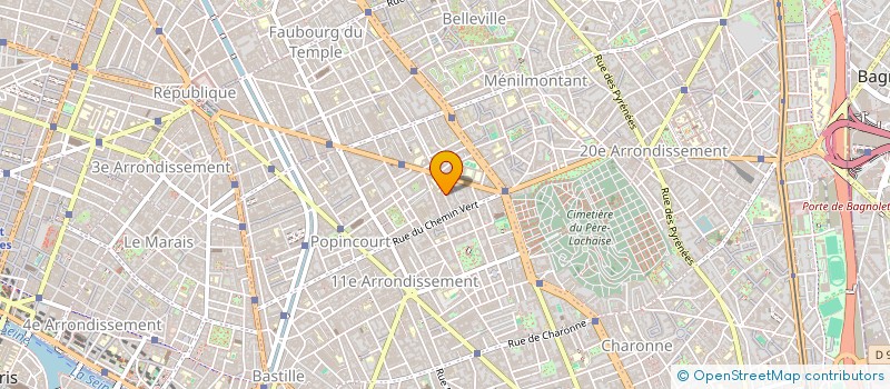 localisation de l'entreprise E.M.O  SERVICES  PARIS