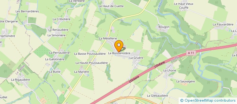 localisation de l'entreprise E.M.P IMMO  COUFFE