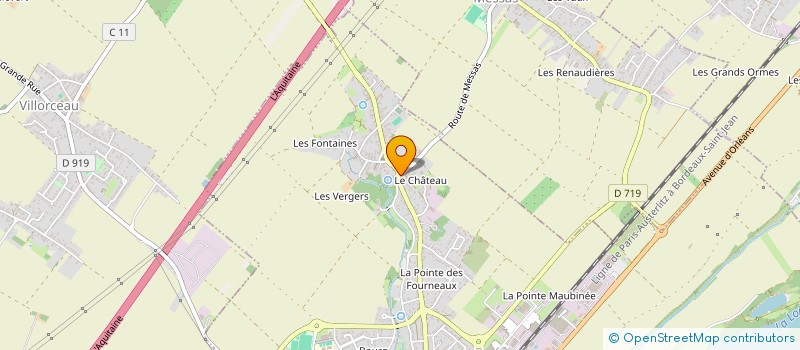 localisation de l'entreprise E.M.P.S à BEAUGENCY