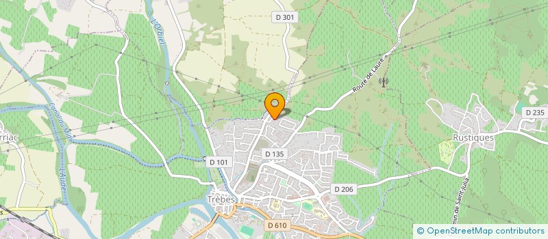 localisation de l'entreprise E M S CONSTRUCTION à TREBES