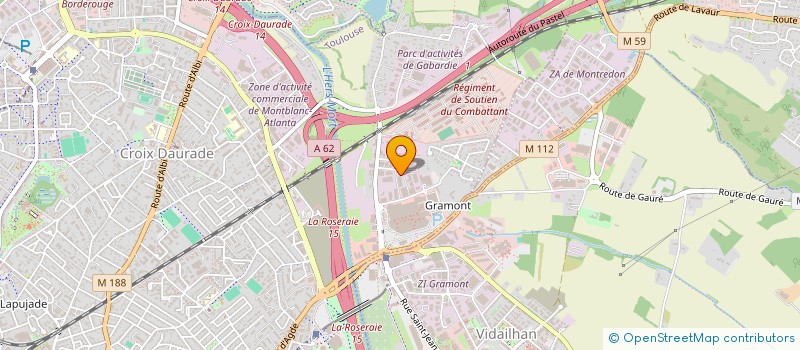localisation de l'entreprise E M SECURITE à TOULOUSE