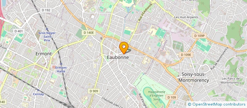 localisation de l'entreprise E.M.T. à EAUBONNE