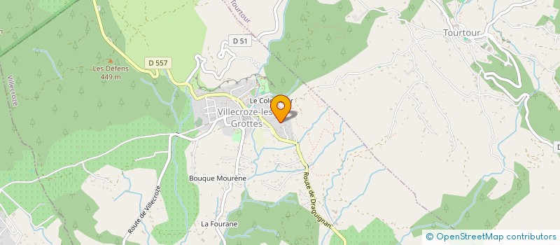 localisation de l'entreprise E M T S à VILLECROZE