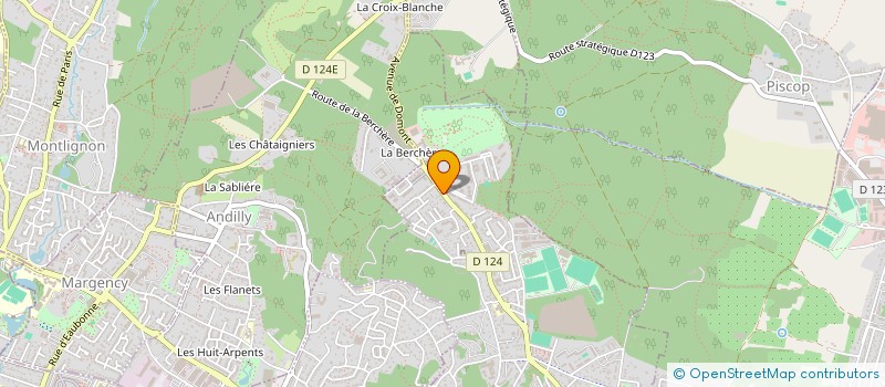 localisation de l'entreprise E.M TRANSPORT  MONTMORENCY