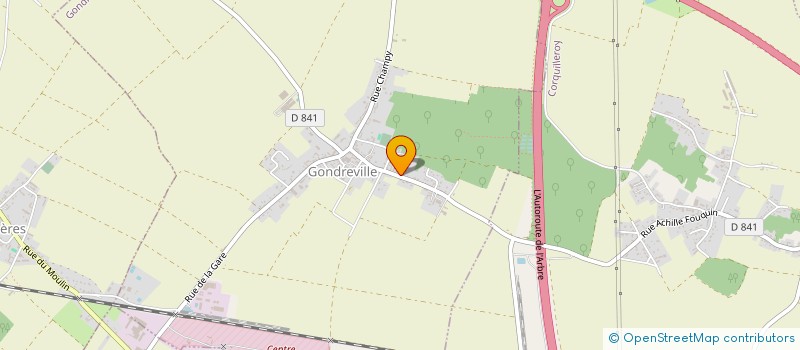 localisation de l'entreprise E MAGE  GONDREVILLE
