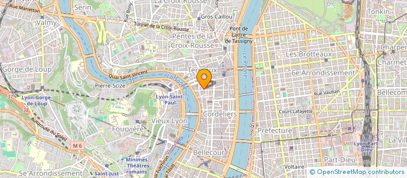 localisation de l'entreprise E-MAGES à LYON