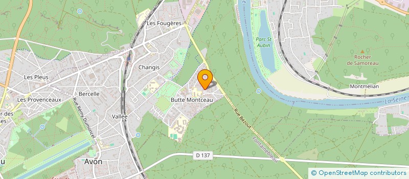 localisation de l'entreprise E-MARKETIA  AVON