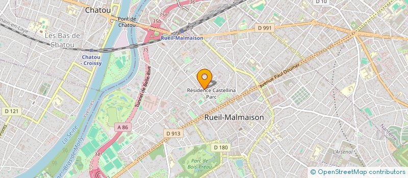 localisation de l'entreprise E MATCH CONSULTING à RUEIL-MALMAISON