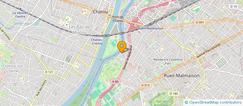 localisation de l'entreprise E-MEDIA à RUEIL-MALMAISON