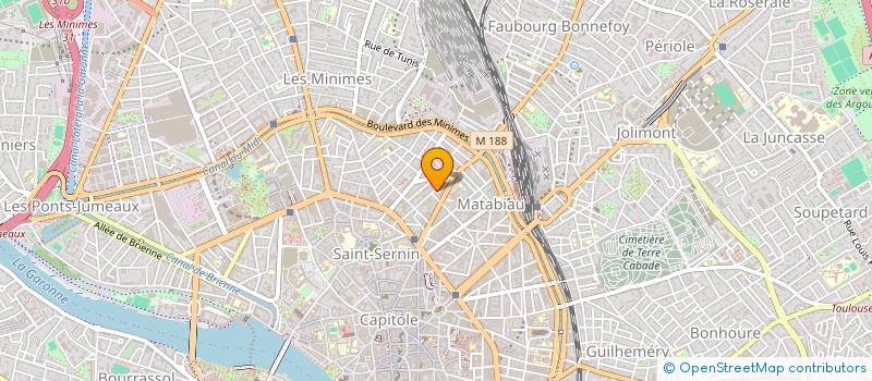 localisation de l'entreprise E-MEDIA à TOULOUSE