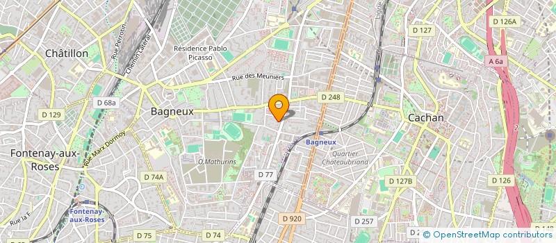 localisation de l'entreprise E-MEDIA MANAGEMENT à BAGNEUX