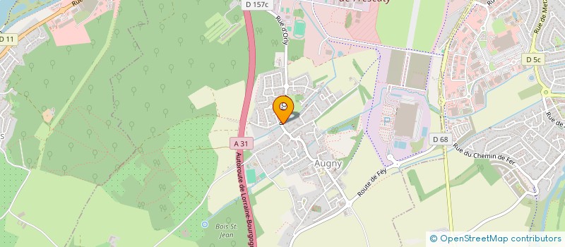 localisation de l'entreprise E-MEDIAS RES  AUGNY