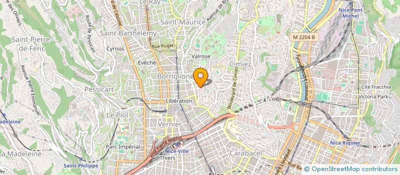 localisation de l'entreprise E-MENTOR à NICE