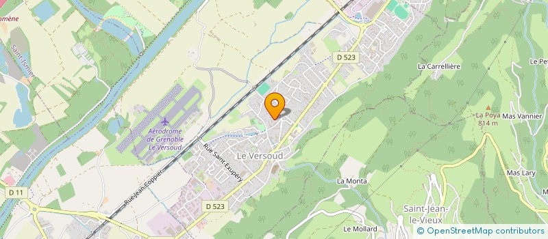 localisation de l'entreprise E-METSYS à LE VERSOUD