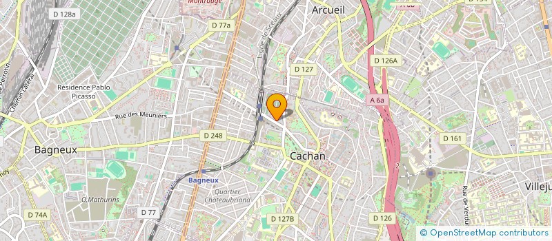 localisation de l'entreprise E-MINENTE  CACHAN