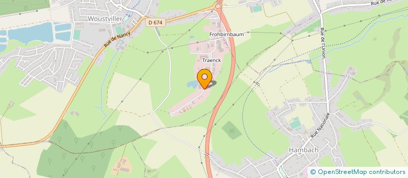 localisation de l'entreprise E MOBIL PARK à WOUSTVILLER