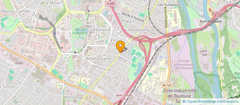 localisation de l'entreprise E-MOBILE SERVICE à TOULOUSE